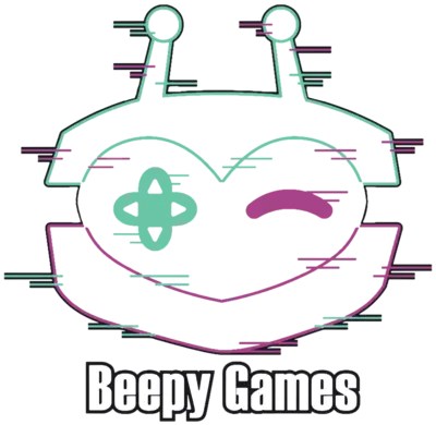 Beepy Games logo for light backgrounds